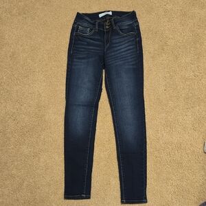 KanCan Women's Deep Indigo Skinny Jeans